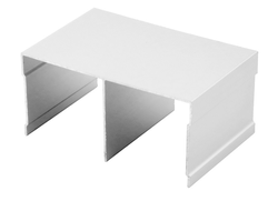 Направляющая верхняя PREMIAL PLUS хром матовый 1м.