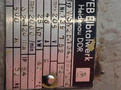 электродвигатель WSM2-134.38 1212