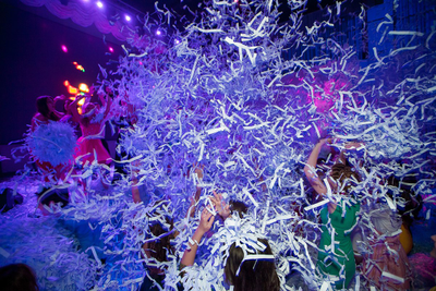 КОНФЕТТИ ШОУ НА КОРПОРАТИВ