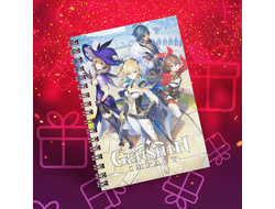 Тетрадь Genshin Impact, Геншин Импакт №15