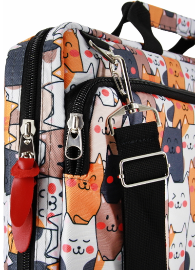 Сумка для ноутбука 17.3 - 18 дюймов Optimum RL, котики