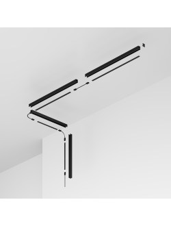 Профиль 2м Exility IP накладной черный, O-TR002OH-P-B2M, Maytoni