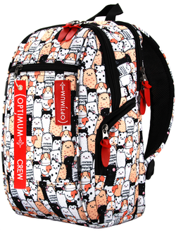 Школьный рюкзак Optimum City 2 RL, собаки