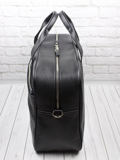 Кожаная дорожная сумка Frentano Premium black (арт. 
4041-51)