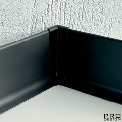 Угол внутренний SYMETRIC L Анодированный черный