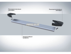 Пороги на Kia Soul (2017-2019) Start