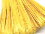Рафия цвет Желтый матовая 1 метр (толщина 5 мм)