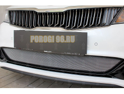 Защита радиатора KIA Optima 2018- chrome низ