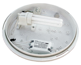 Светильник люминесцентный пыле-влаго защищённый Vyrtych Corso-PC 1х60w E27 IP65