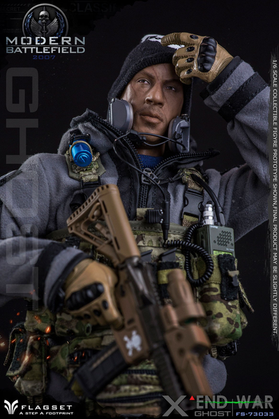 Саймон "Гоуст" Райли (Призрак, Ghost, Call of Duty Modern Warfare II) КОЛЛЕКЦИОННАЯ ФИГУРКА 1/6 scale END WAR GHOST (FS-73033) - FLAGSET
