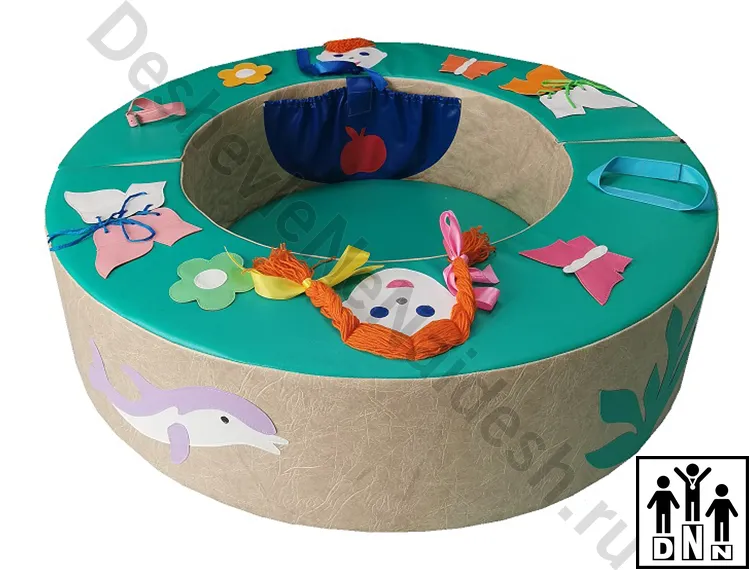 Детский игровой манеж с дидактикой