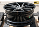 Комплект дисков R16 7,0J ET+36 5*100 Vossen CVT Черный глянец с полированными лучами (G560)