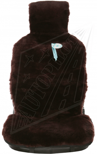 Комплект меховых накидок на весь салон автомобиля из овчины короткий ворс (Австралия)