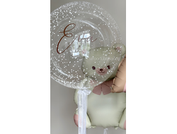 Шар Баблс с пенопластом и надписью