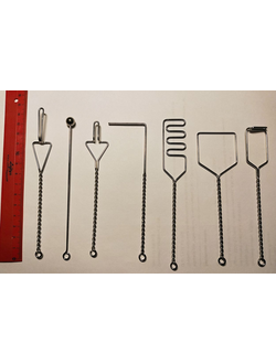 Комплект постановочных зондов по методике Ф.А.Рау 7 шт(эконом)