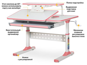 Детский стол Ergokids TH-320