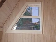 Окно трапеция на втором этаже