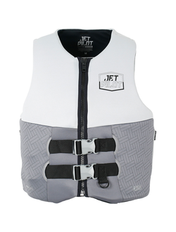 Спасательный жилет для гидроцикла неопрен мужской Jetpilot CAUSE MENS S-GRIP F/E ECO VEST GREY - M