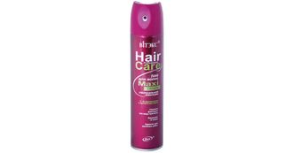 Белита Professional Hair Care Лак для волос МАXIОбъем сверхсильной фиксации с D-Пантенолом и протеинами риса 300мл