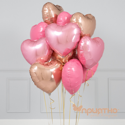 СЕТ ИЗ ВОЗДУШНЫХ ШАРИКОВ "Sweet Baby Pink"