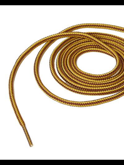 Шнурки Желто-Коричневые 55 Inch Round Shoe Laces (8-10 Eye)