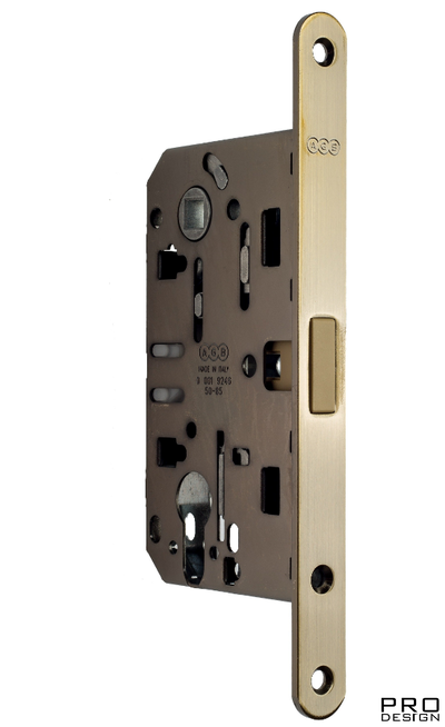 Магнитный замок AGB Mediana Polaris CL под цилиндр, античная бронза