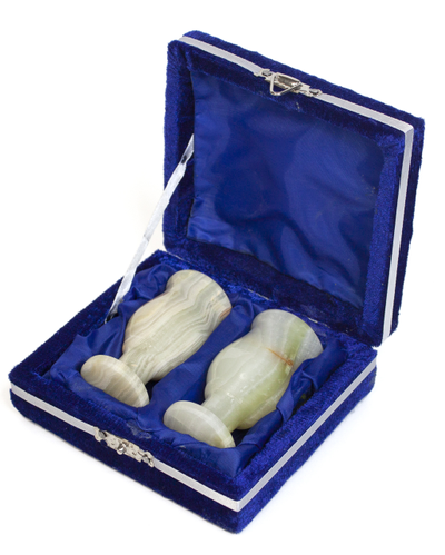 Набор из 2х рюмок, оникс