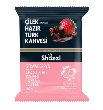 SHAZEL Клубничный растворимый кофе 100 гр.