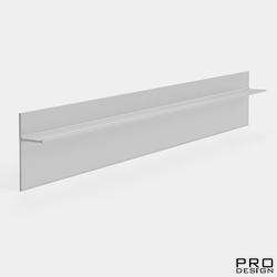 Теневой плинтус скрытого монтажа Pro Design Panel 7208 Белый