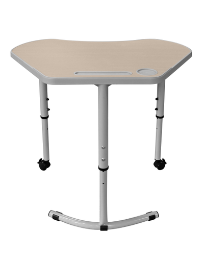 Школьный стол трапеция ШСТ69 с литой кромкой