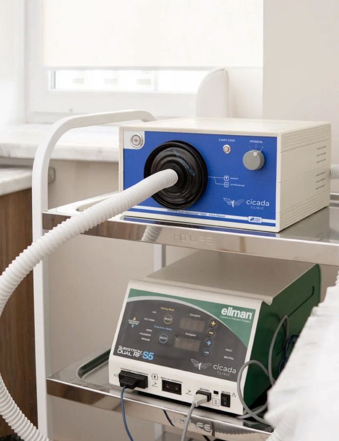 Удаление новообразований на коже Сургитроном в Твери в Cicada Clinic