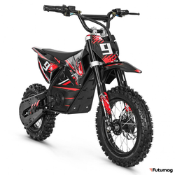 Электромотоцикл GreenCamel Питбайк DB450, 48V 1200W R12/R10 красный