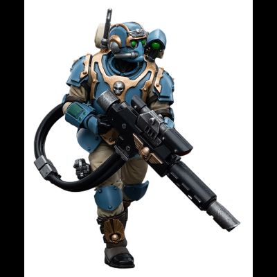 Имперская гвардия - Отпрыски Темпестус - 55-й полк Каппа-Орлов (Warhammer 40k) - КОЛЛЕКЦИОННАЯ ФИГУРКА 1/18 Astra Militarum Tempestus Scions Squad 55th Kappic Eagles Tempestus Scion 1 (JT5017) - JOYTOY