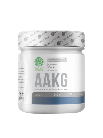 (Nature Foods) AAKG - (200 гр) - (без вкуса)