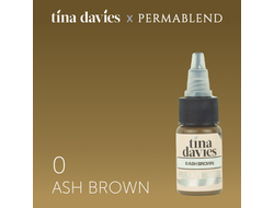 Permablend “Tina Davies ‘I Love INK’ 0 Ash Brown” 15 мл