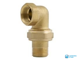 Разъемное соед.(американка) угловая VIEIR  3/4'' вр/нр латунь