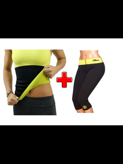 Комплект: Бриджи для похудения Хот Шейперс + Пояс Хот Шейпрес