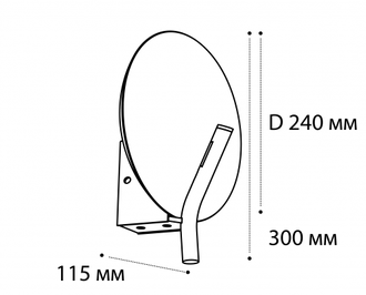 Cветильник ITALLINE IT03-1423 white