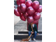 воздушные шары бардового цвета краснодар