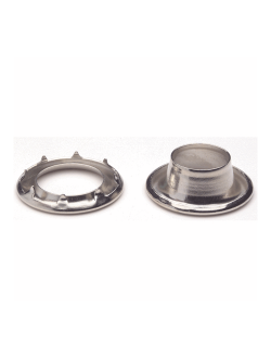 Люверс Bainbridge D006N Ø12.7мм размер 3 из никелированной латуни