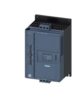 3RW5213-3TC15 Устройство плавного пуска SIRIUS,ном. рабочее напряжение 200-600 В, ном. рабочий ток 13 A, ном. питающее напряжение управление 110-250 В AC