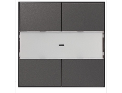 Клавиша для 4-х кнопочного модуля "умный дом", серая, Logus 90 - Efapel 90600 TIS