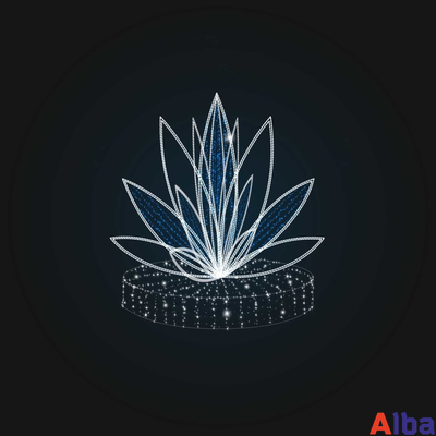 Фонтан светодиодный ЛОТОС 3,0 м