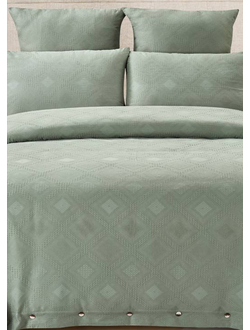 Постельное белье Cleo "Organic Cotton" семейное жаккард 150х210х2 180х200х25x1 50х70х2 70х70х2 41/005-OC