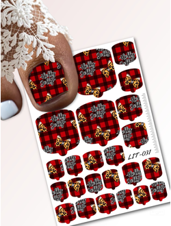 Мини пленки для педикюра LIT-031