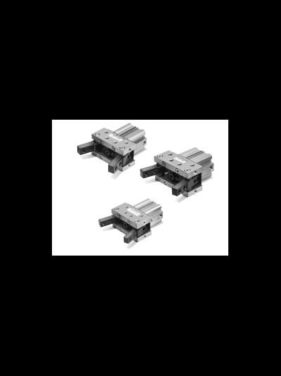 Пневматический захват усиленной конструкции с углом раскрытия 50 градусов MHT