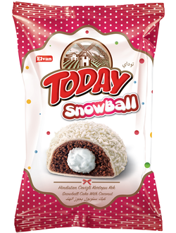 Кексы Тудей Сноубол Кокос 50гр (24 шт)*6