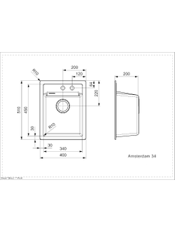 Мойка Reginox AMSTERDAM 34