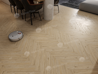 Ламинат Alpine Floor Herringbone LF102-1 Дуб Лион 606 х 101 х 8 mm
