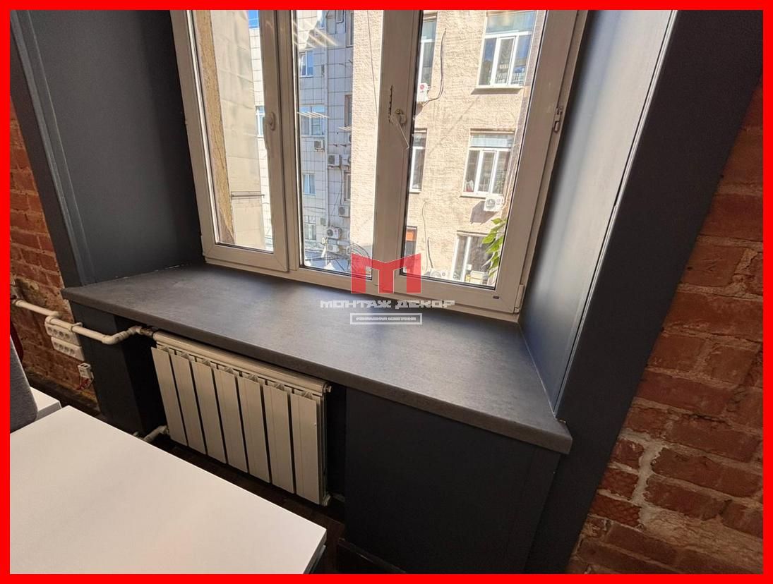 Оклейка подоконников в офисах